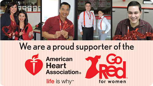 Longo is a proud supporter of the American Heart Association's fight against heart disease.