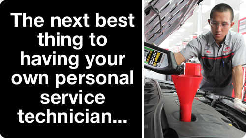 The next best thing to having your own personal service technician...