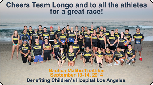 Team Longo at the Nautica Malibu Triathlon